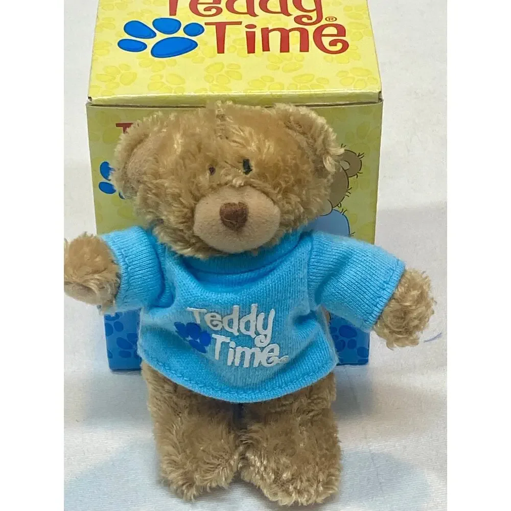 Vintage Teddy Time Kids Whimsical Watch Plus and Teddy Bear